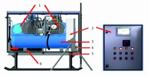 Комплекс откачки газа из скважин КОГС-1М